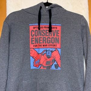 Optimus Prime Hooded Sweatshirt